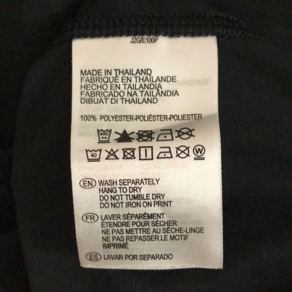 Mizuno Japan Engineered Black Active Tee - Picture 8 of 8